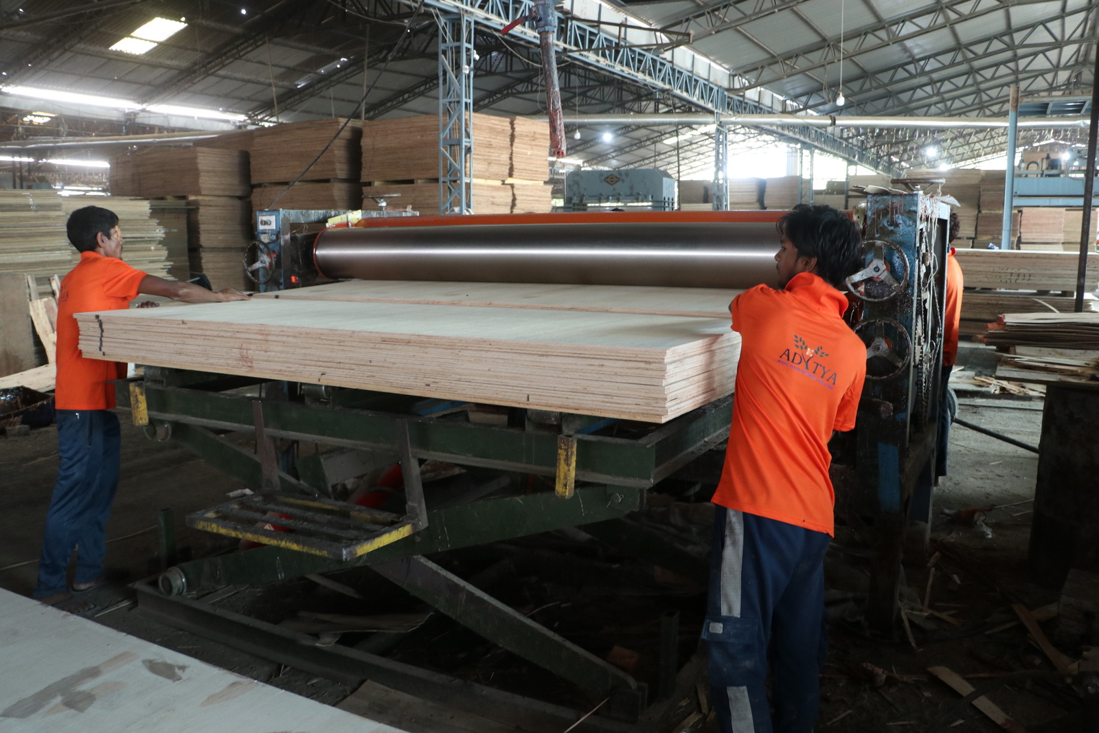 Plywood manufacturing