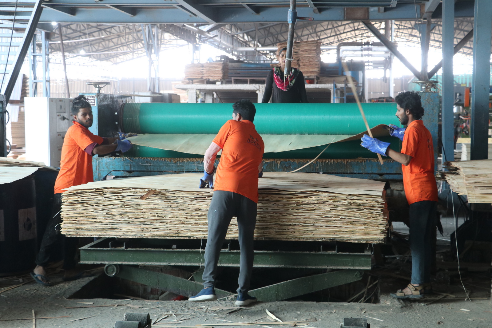 Plywood manufacturing