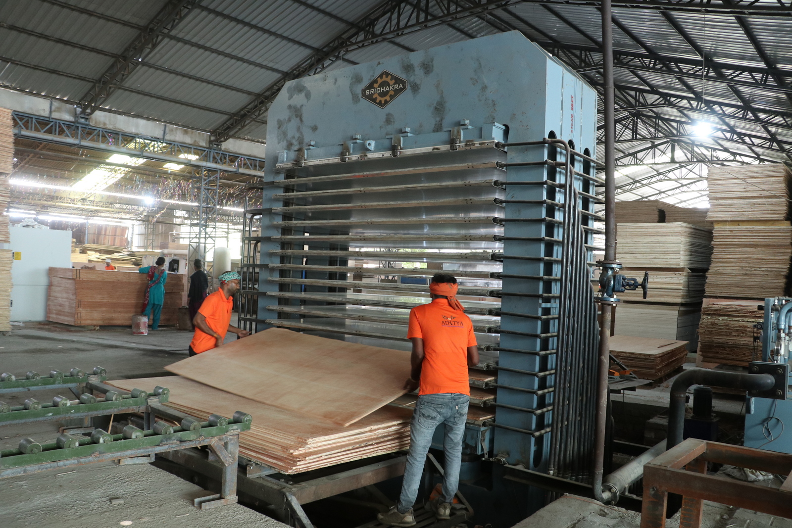 Plywood manufacturing